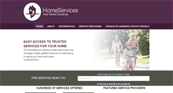 Desktop Screenshot of homeservicesnw.com